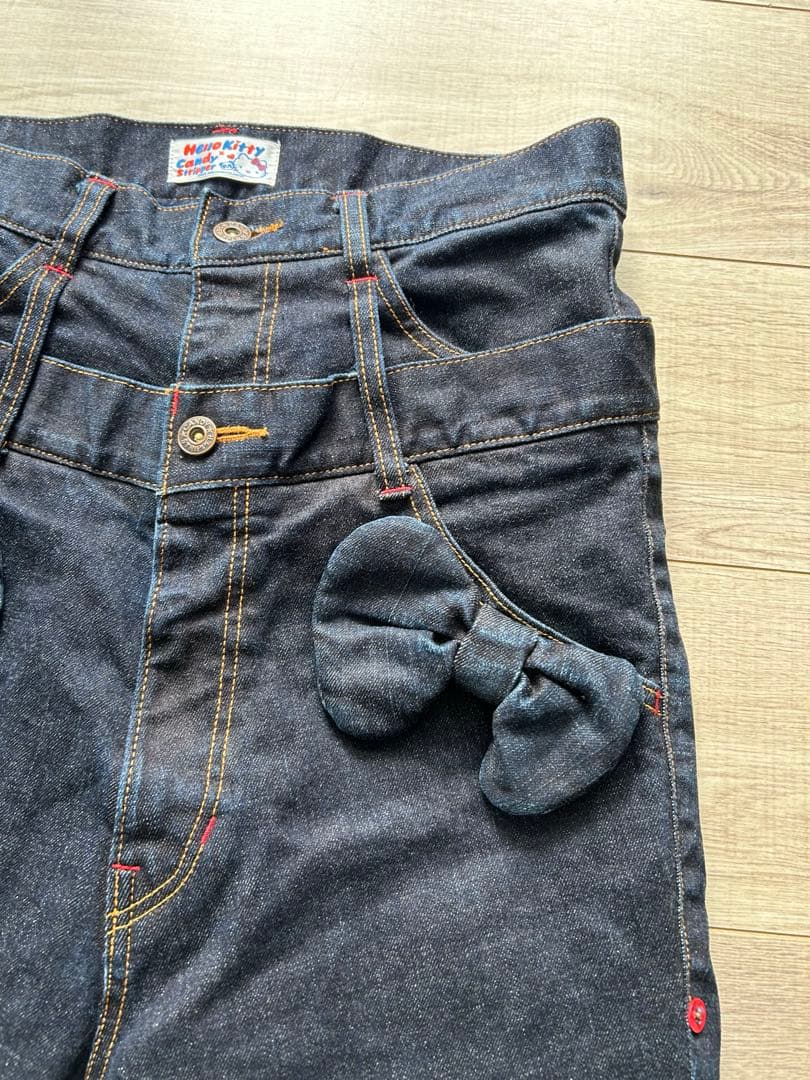 ハローキティ × キャンディストリッパーコラボ サルエルパンツ S 日本限定