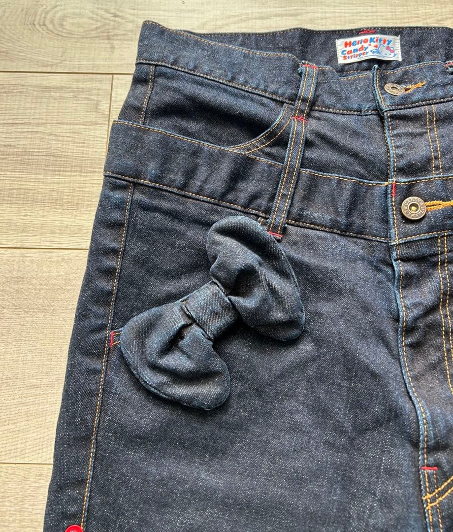 ハローキティ × キャンディストリッパーコラボ サルエルパンツ S 日本限定