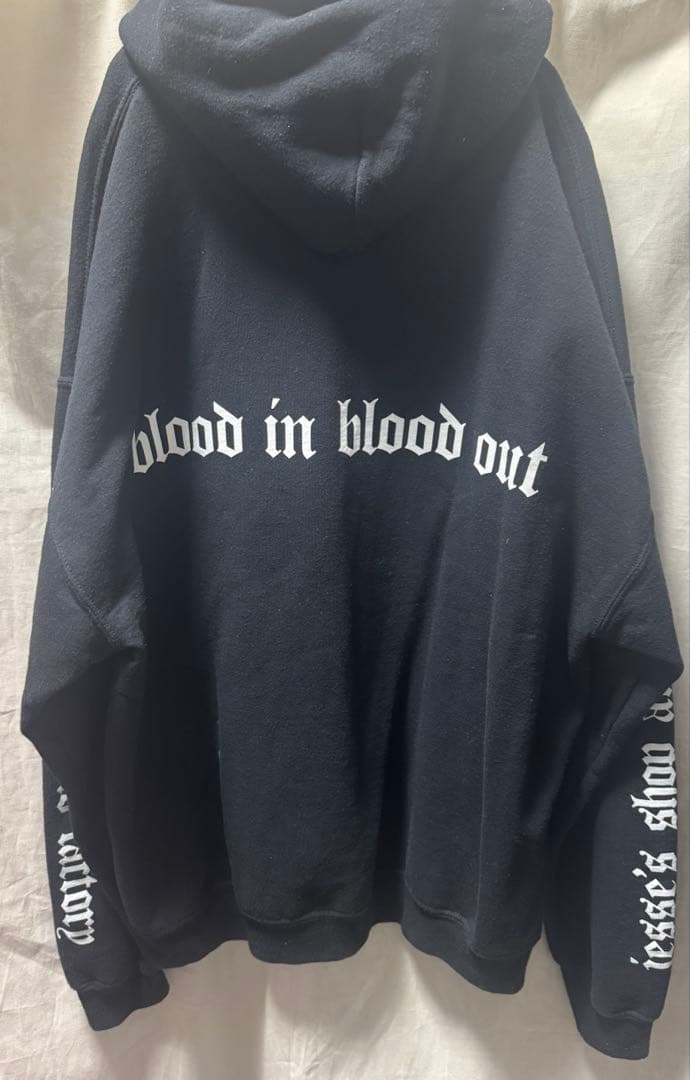 THE BONEZ blood in blood out パーカー　JSF XL