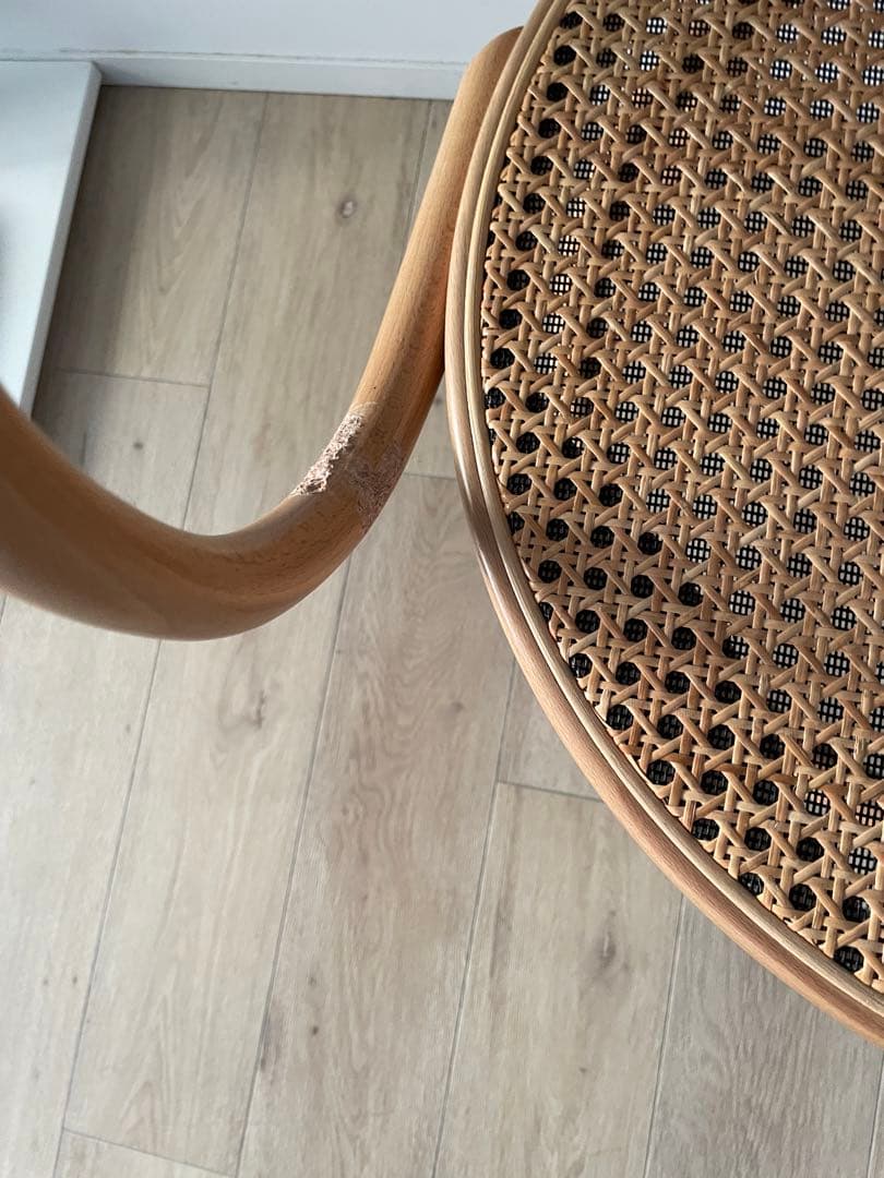 THONET No.33Arm Chair Naturalラタンチェア