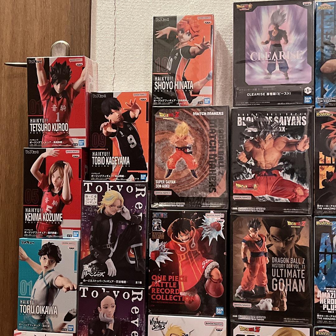 新品未開封・まとめ売り フィギュア 36体 ヒロアカ ドラゴンボール ハイキュー