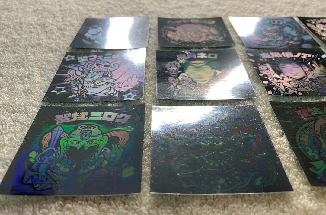 並品 ビックリマンシール ホロセレクション1 12種 コンプ