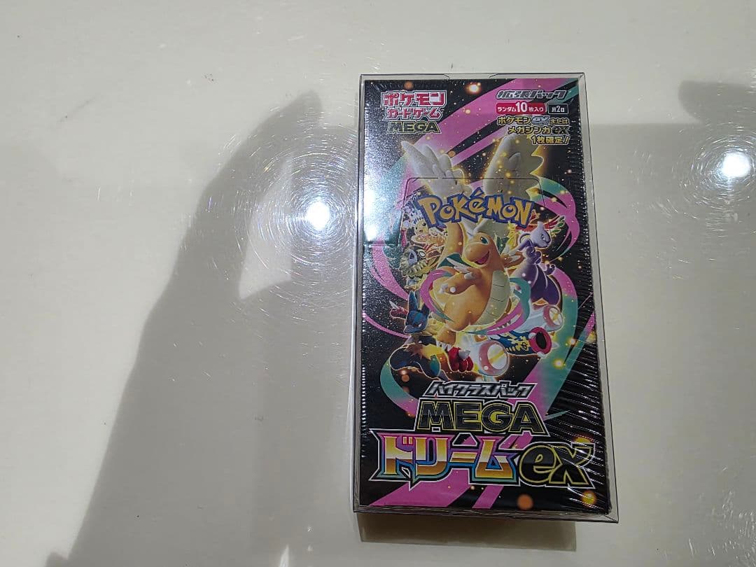 【シュリンク付】ポケモンカード　MEGAドリームex 1BOX
