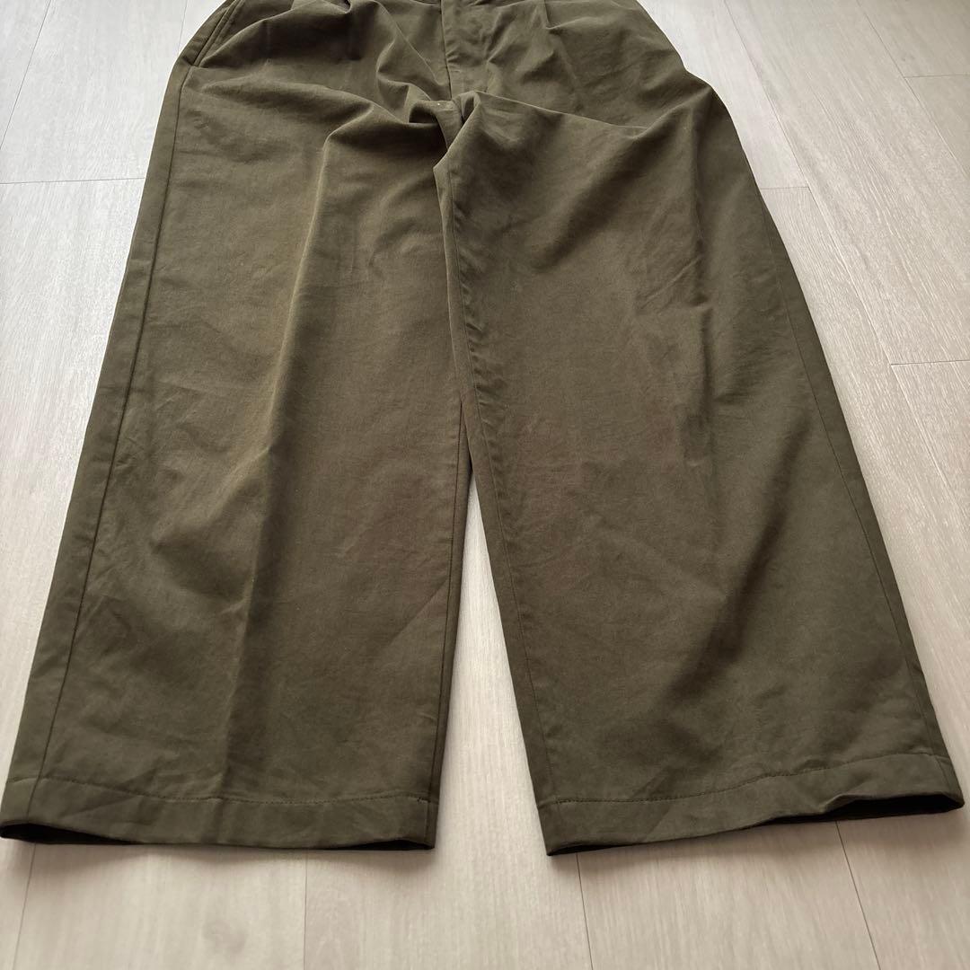 A.PRESSE Chino Trousers チノトラウザーズ Olive 2