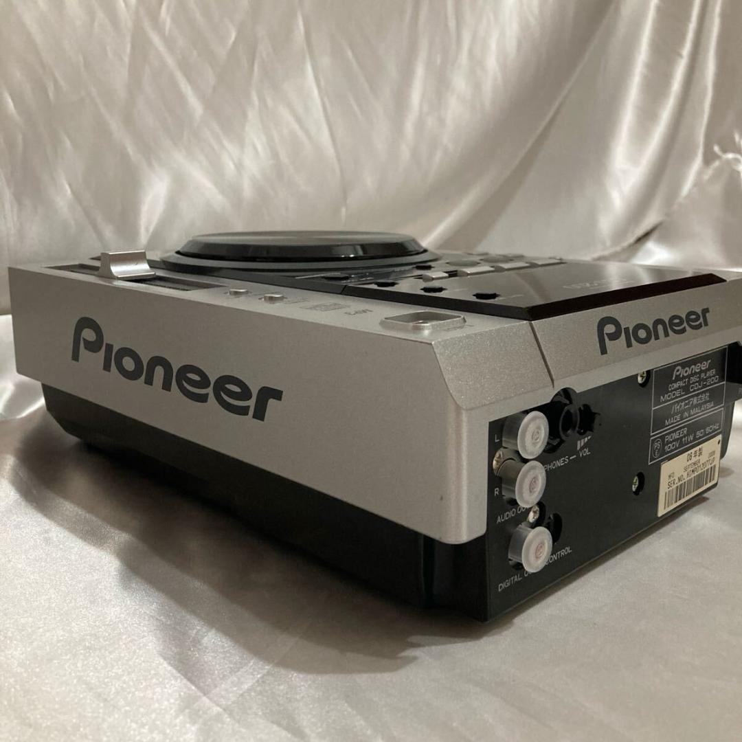 別注 CDプレイヤー パイオニアDJ CDJ 200 ターンテーブル ブラック
