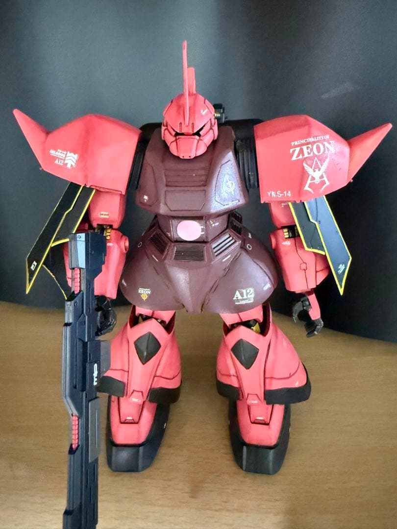 バンダイ ガンダム MGシリーズ 1/100 シャア専用ゲルググ 改造完成品