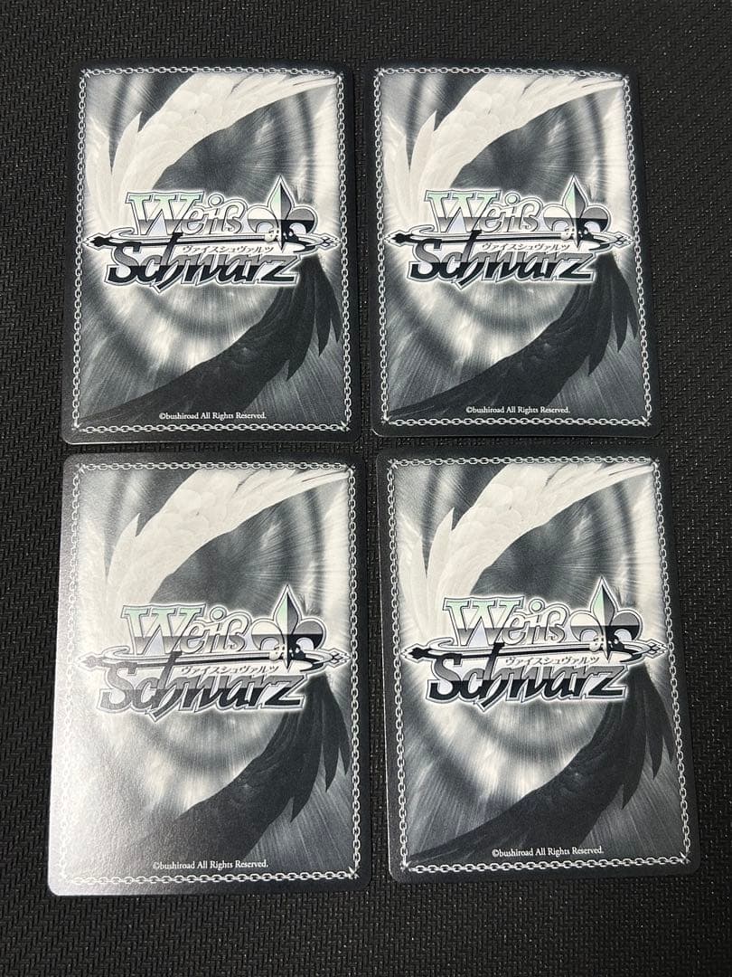 ヴァイスシュヴァルツ765PROプライヴェイトロードショウ水瀬伊織SPサイン4枚
