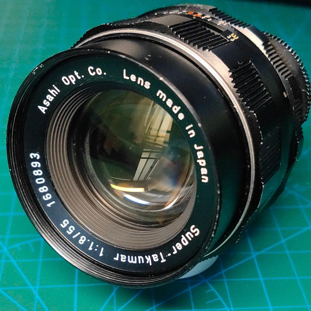 ★超美品★Super-takumar 55mmf1.8 後期型 黄変除去