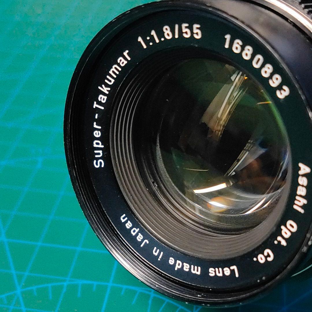 ★超美品★Super-takumar 55mmf1.8 後期型 黄変除去