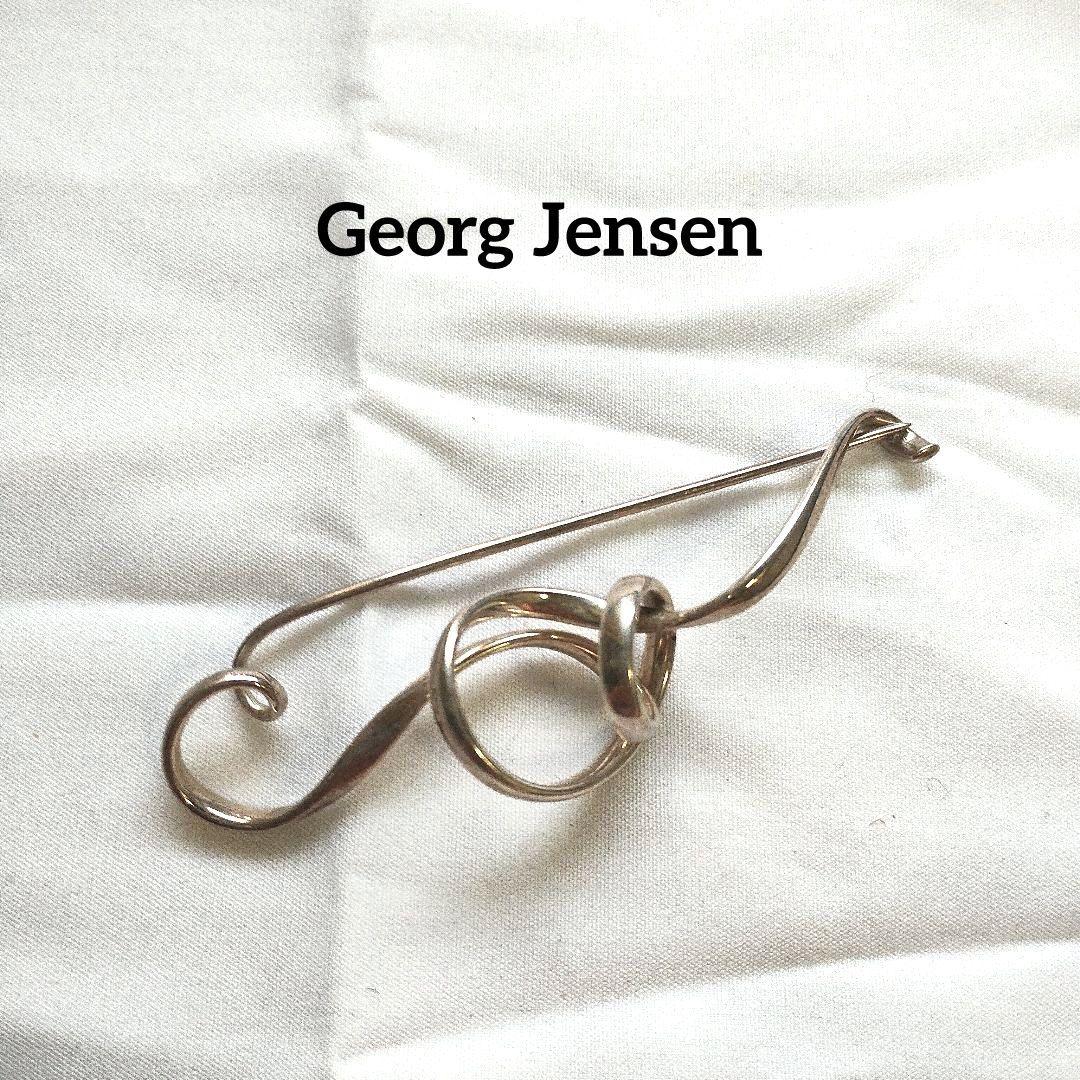 ジョージジェンセン ブローチ フォーゲットミーノット TORUN トールン