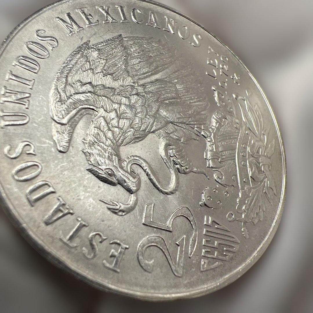 1968年 メキシコ オリンピック記念　銀貨
