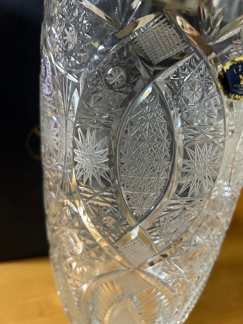 IZMIR フルハンドメイドクリスタル花瓶