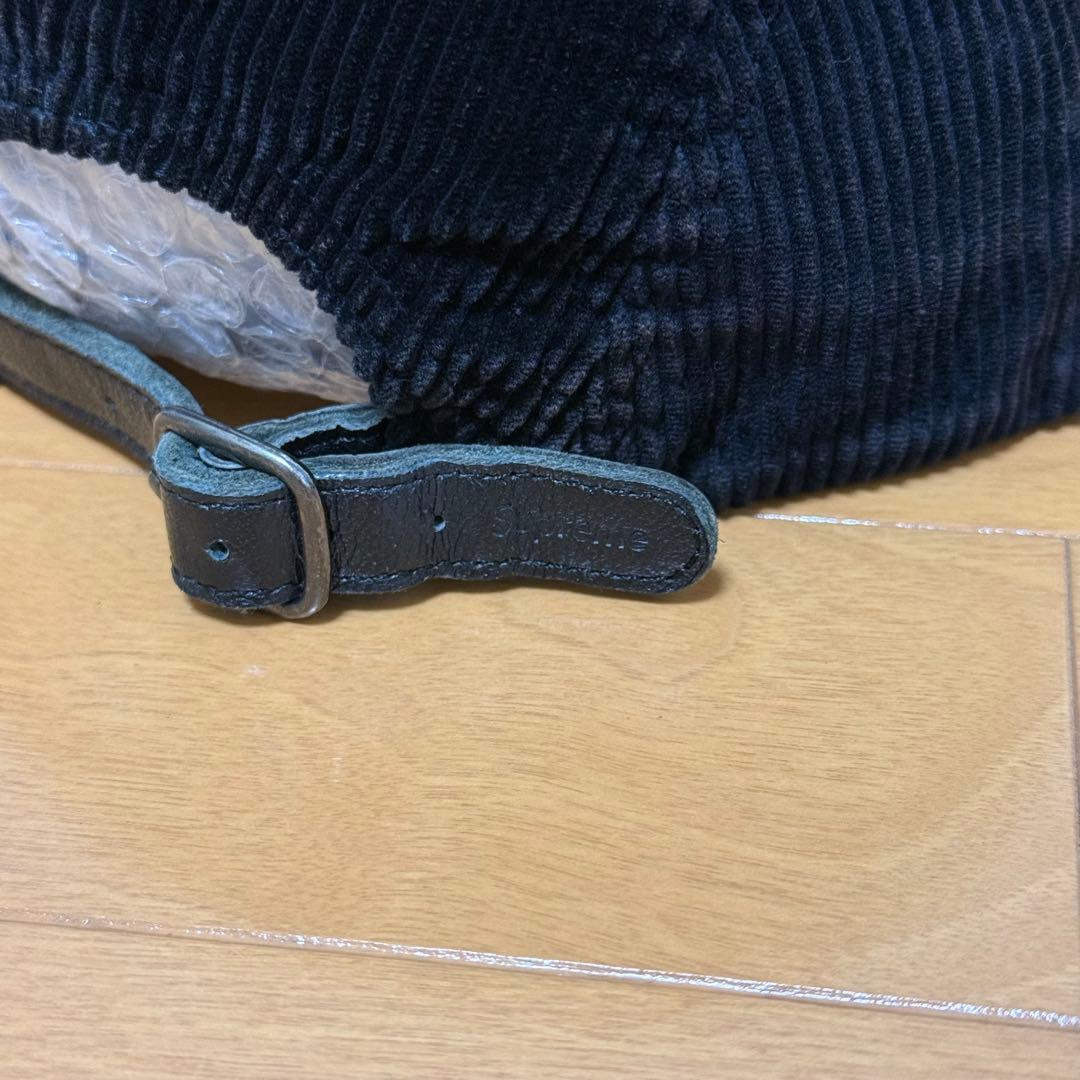Supreme Corduroy Camp Cap ブラック 18ss