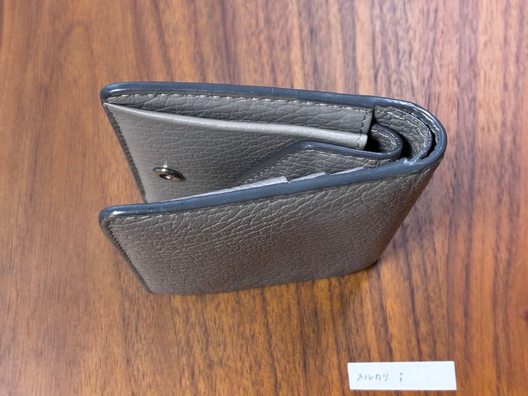 マルジェラ　財布　グレー