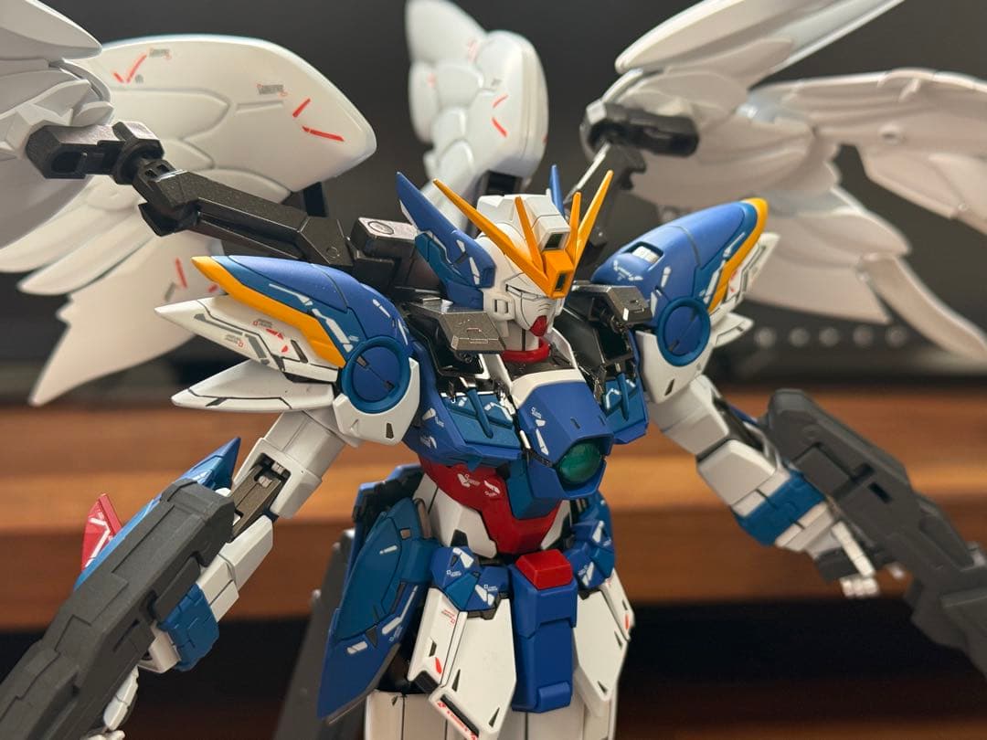 は*ま様 MG ウイングガンダムゼロEW Ver.Ka 1/100 全塗装 改修