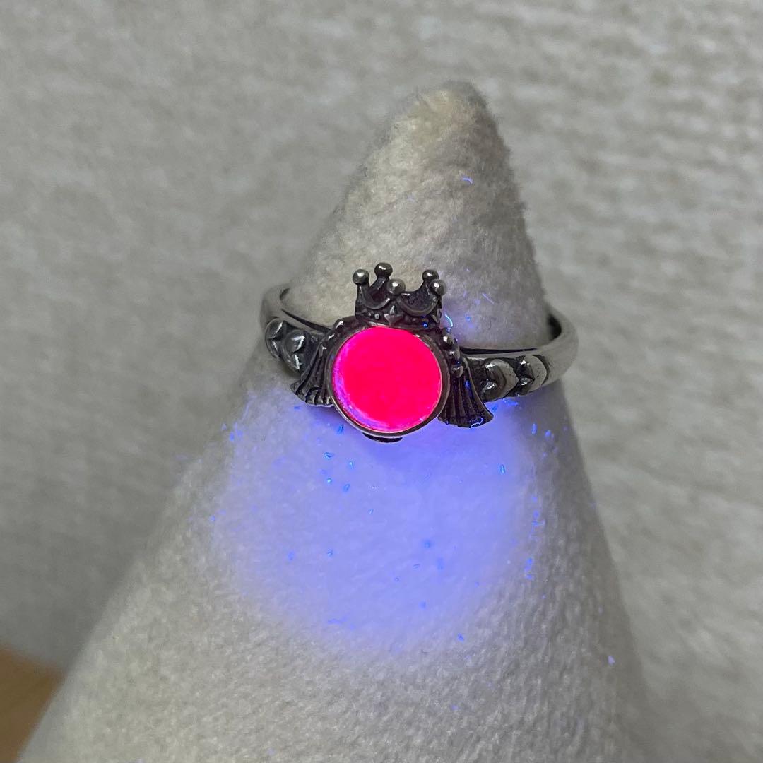 天然石リング　アレキサンドライト　紫緑シラー　高透明　6mm SV925