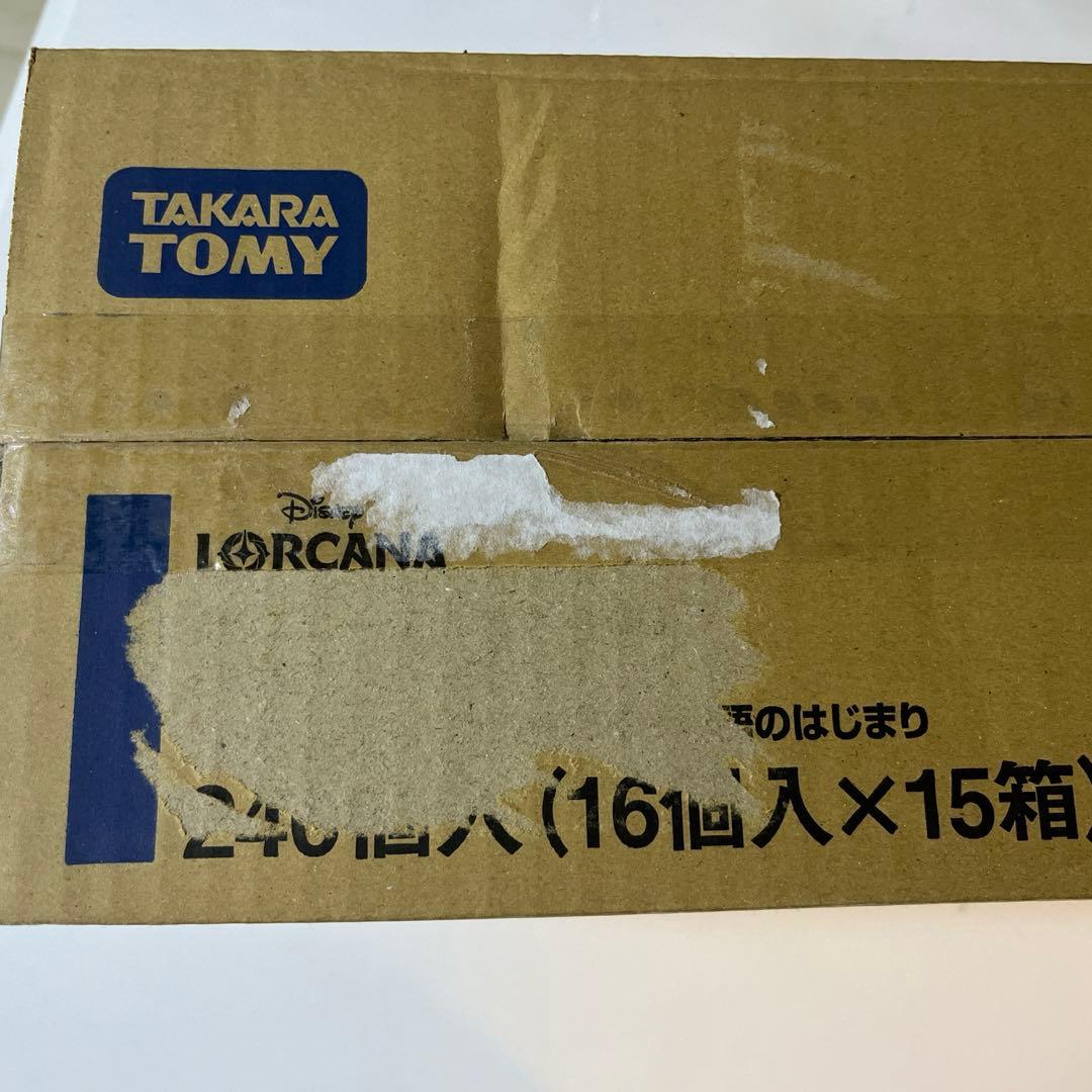 ディズニー・ロルカナ・TCG 日本語版　新品⭐︎2カートン