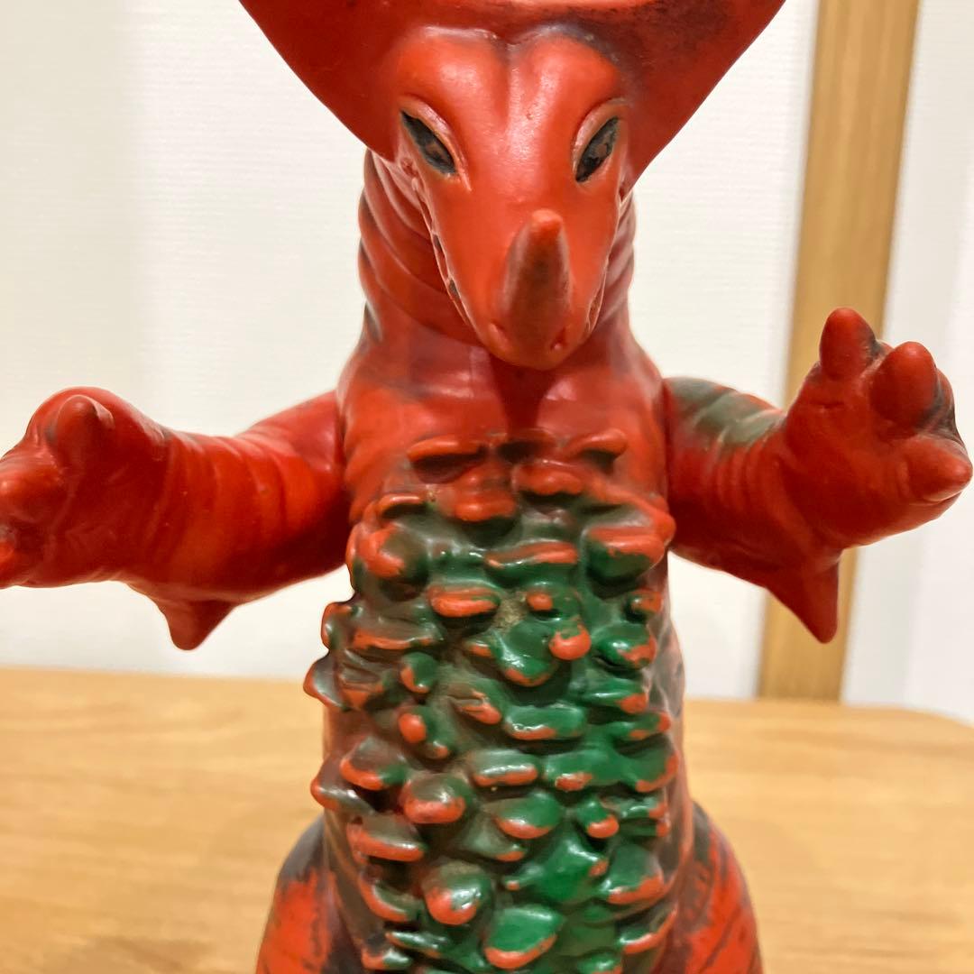 ブルマァク　ゴモラ　ソフビ　マルサン　ウルトラマン　当時物　ジャンク品