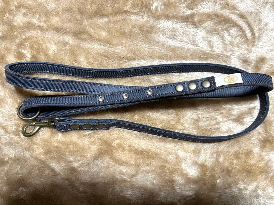 バディベルト 限定色 ブルージーン スワロ ハーネス＆リードセット2セット