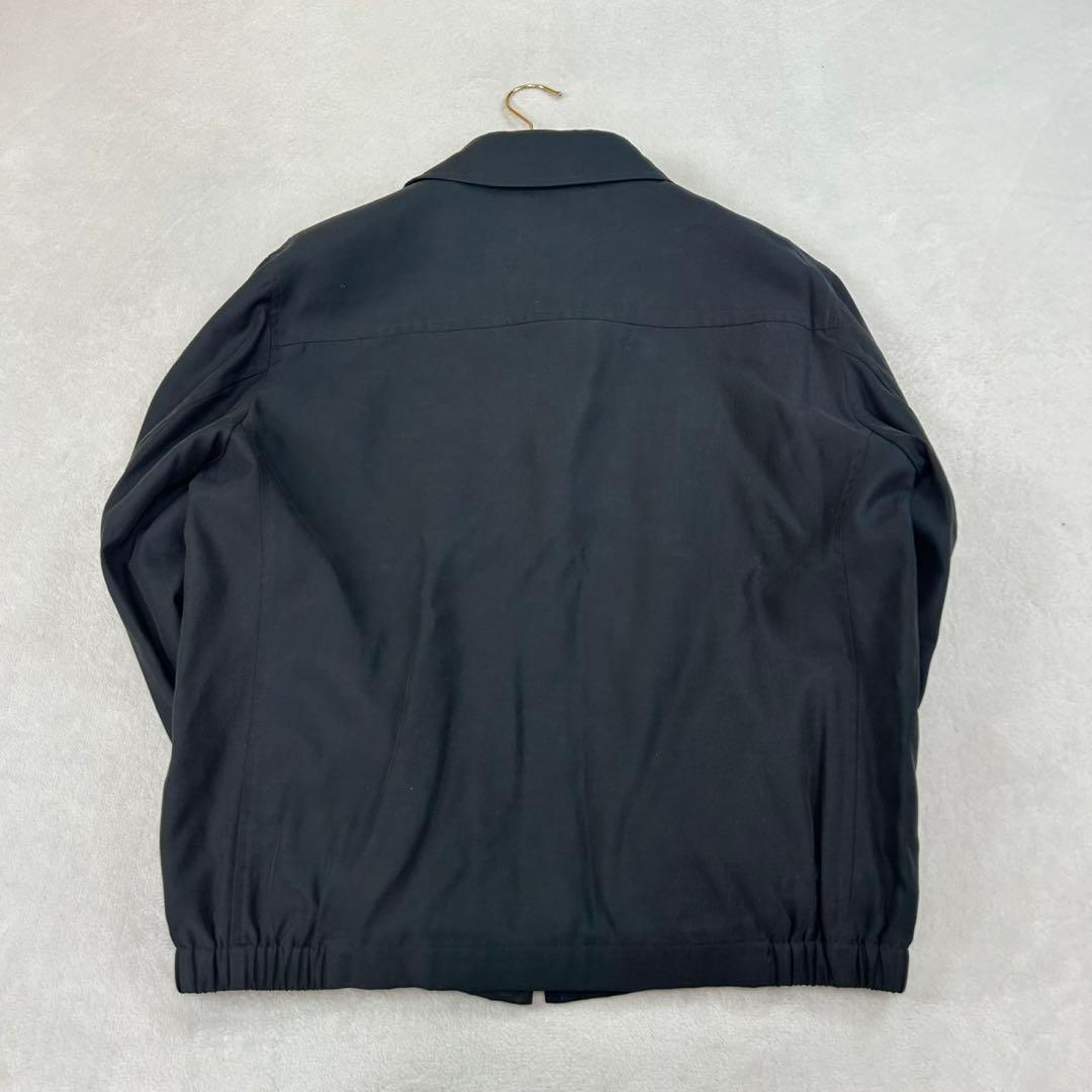 K612 M バーバリーロンドン ノバチェック柄 ブルゾン ブラック メンズ