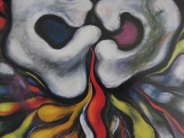 岡本太郎、【千手】、希少な大判額装用画集より、新品高級額装付