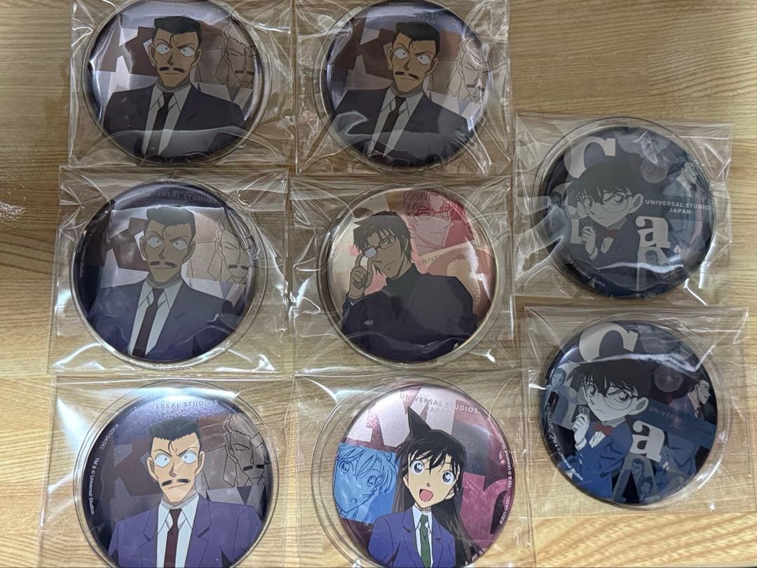 USJ 名探偵コナン　缶バッチ