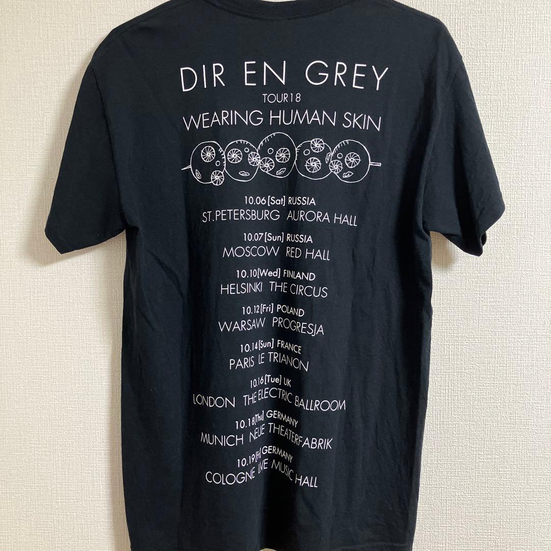 【Mサイズ】DIR EN GREY TOUR 2018 海外ツアー Tシャツ