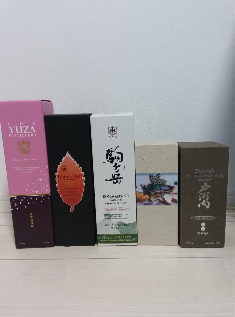 国産ウイスキー6本セット