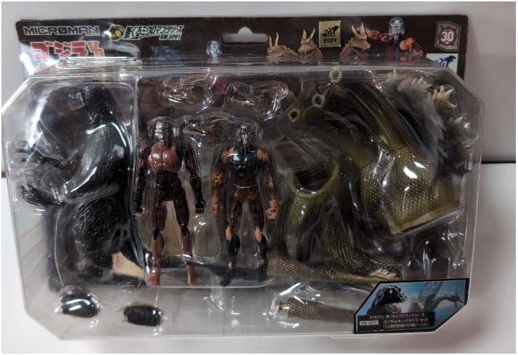 ミクロマンシリーズ2種　メガロvsジェットジャガーセット＆ゴジラVSキングギドラ