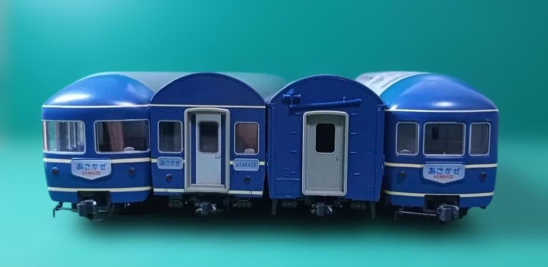 【HO】KATO 20系寝台客車4両セット