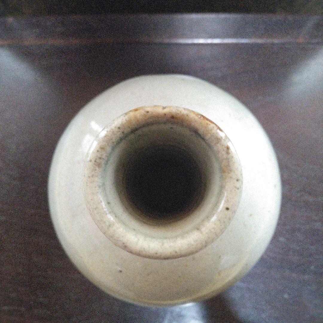 NO293　相馬焼or上野目焼　徳利　糠白釉