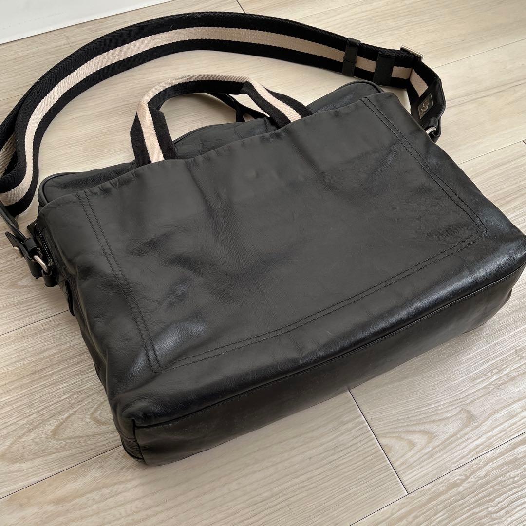 Bally バリー ビジネスバッグ トレインスポッティング2way レザー 黒