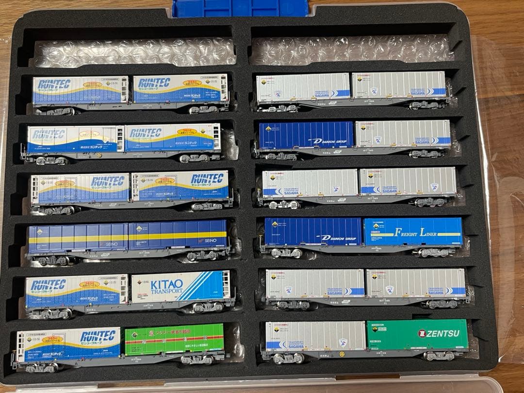 コキ106 107 26両フルコンテナ　1050レ貨物列車一式