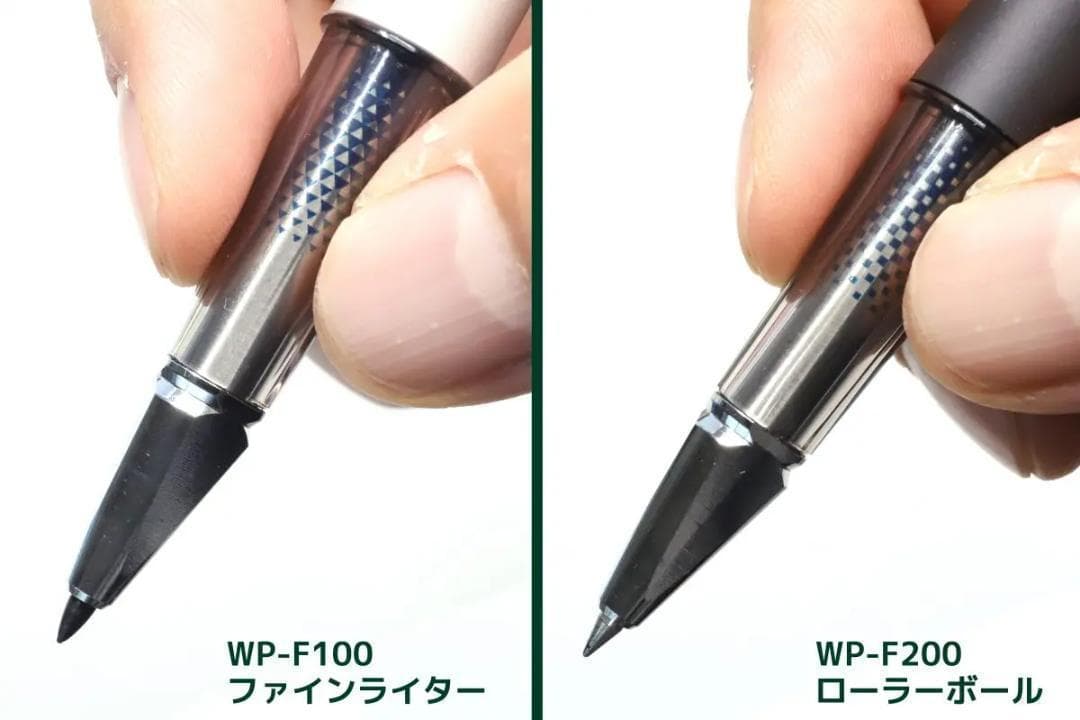 【稀少】コクヨ WP-F200C ローラーボール シルバー 新品■