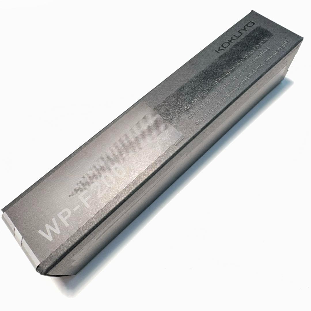 【稀少】コクヨ WP-F200C ローラーボール シルバー 新品■