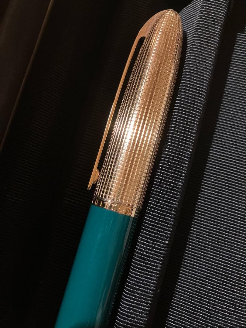 LOUIS VUITTON 万年筆 グリーン ペン先750 K18