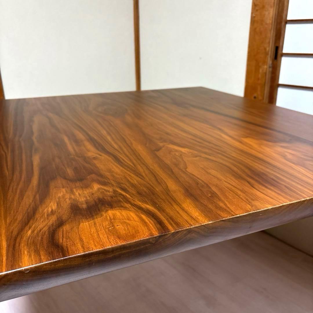 【良品】家具蔵 KAGURA ダイニングテーブル ウォールナット材 無垢