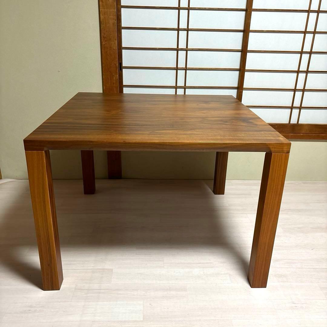 【良品】家具蔵 KAGURA ダイニングテーブル ウォールナット材 無垢