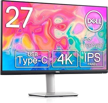 Dell 27インチ 4K UHD USB-C モニター S2722QC