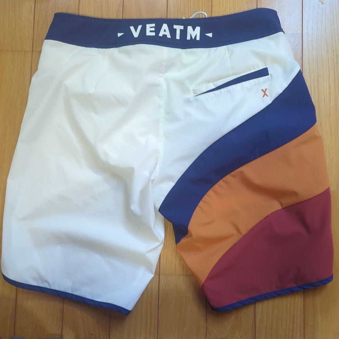 VEATM サーフパンツ Mサイズ カラーブロックデザイン
