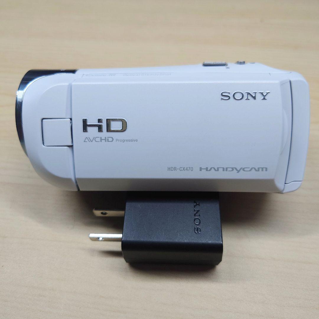【SONY HDR CX-470】コンパクト ビデオカメラ