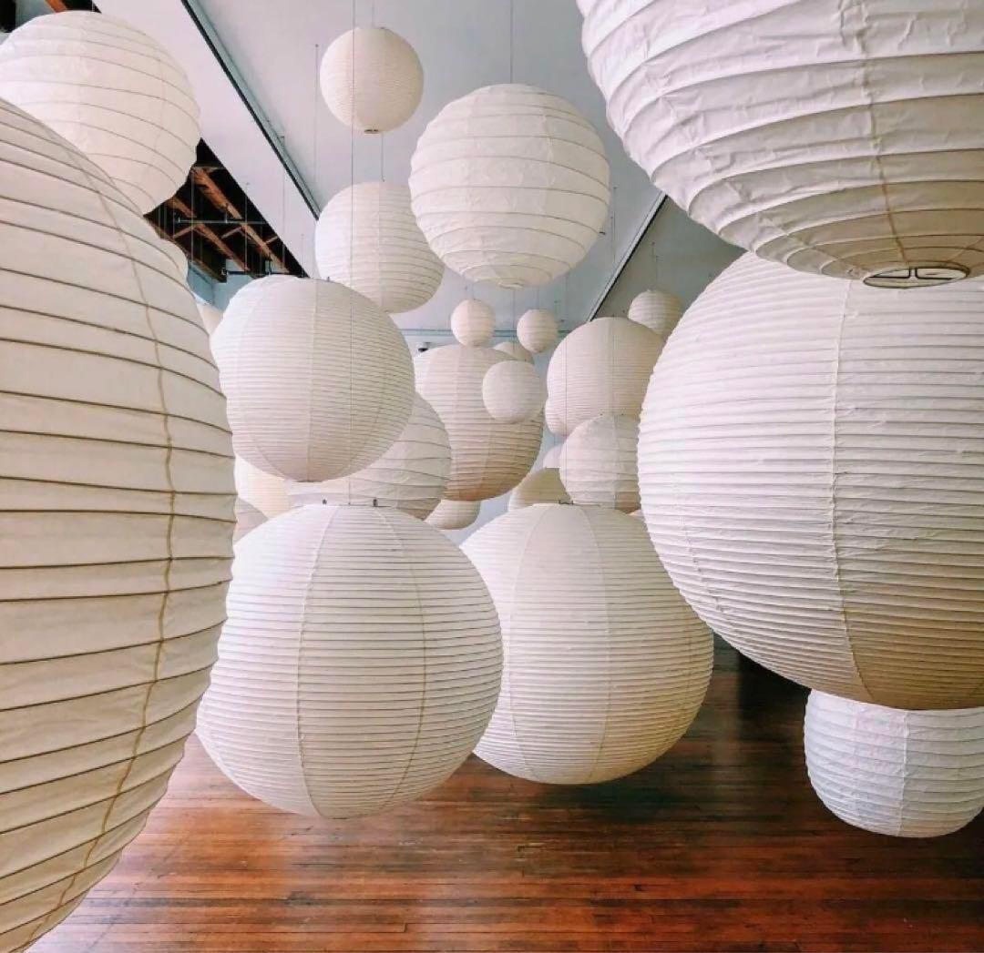 【新品未使用】イサムノグチ akari 55A オゼキ黒箱 LED電球ソケット付