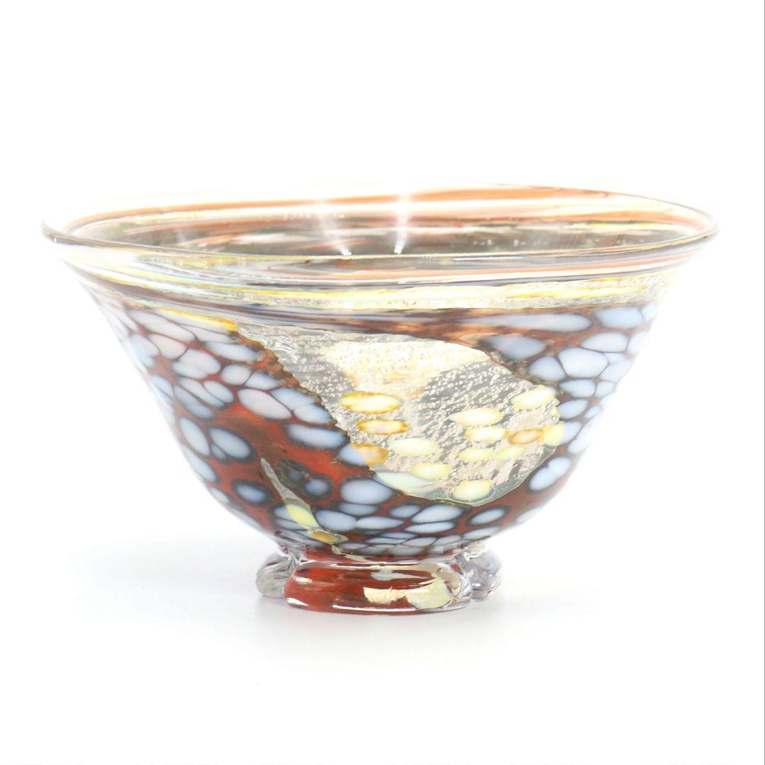 片岡操作 ガラス 鉢 ボウル 茶碗 硝子　C954