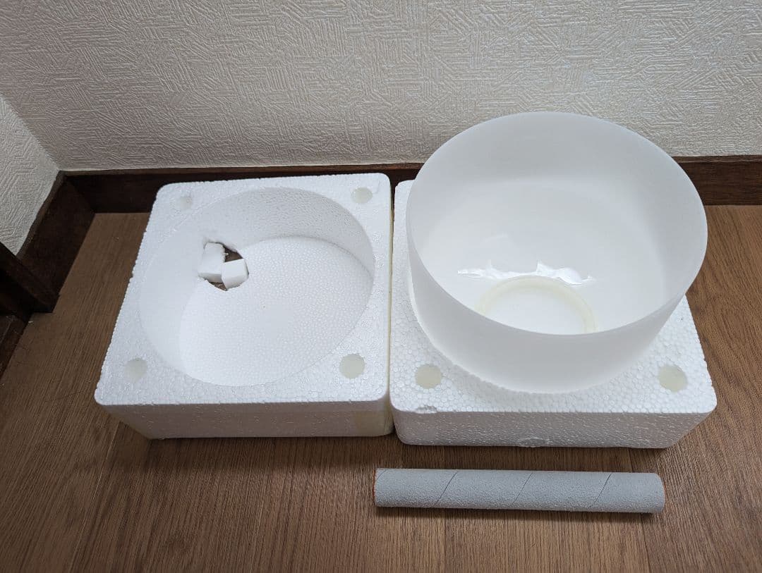 クリスタルボウル　ソルフェジオ音階　約7インチ