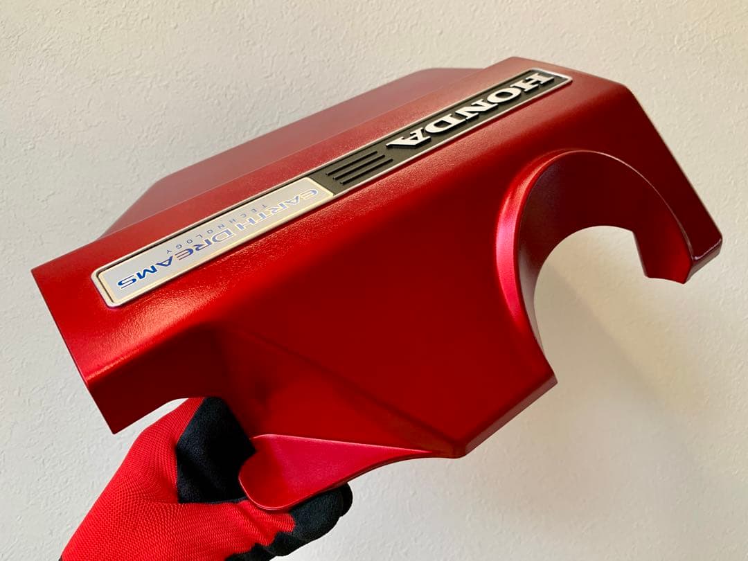 3倍赤いエンジンカバー【もっさま出品】