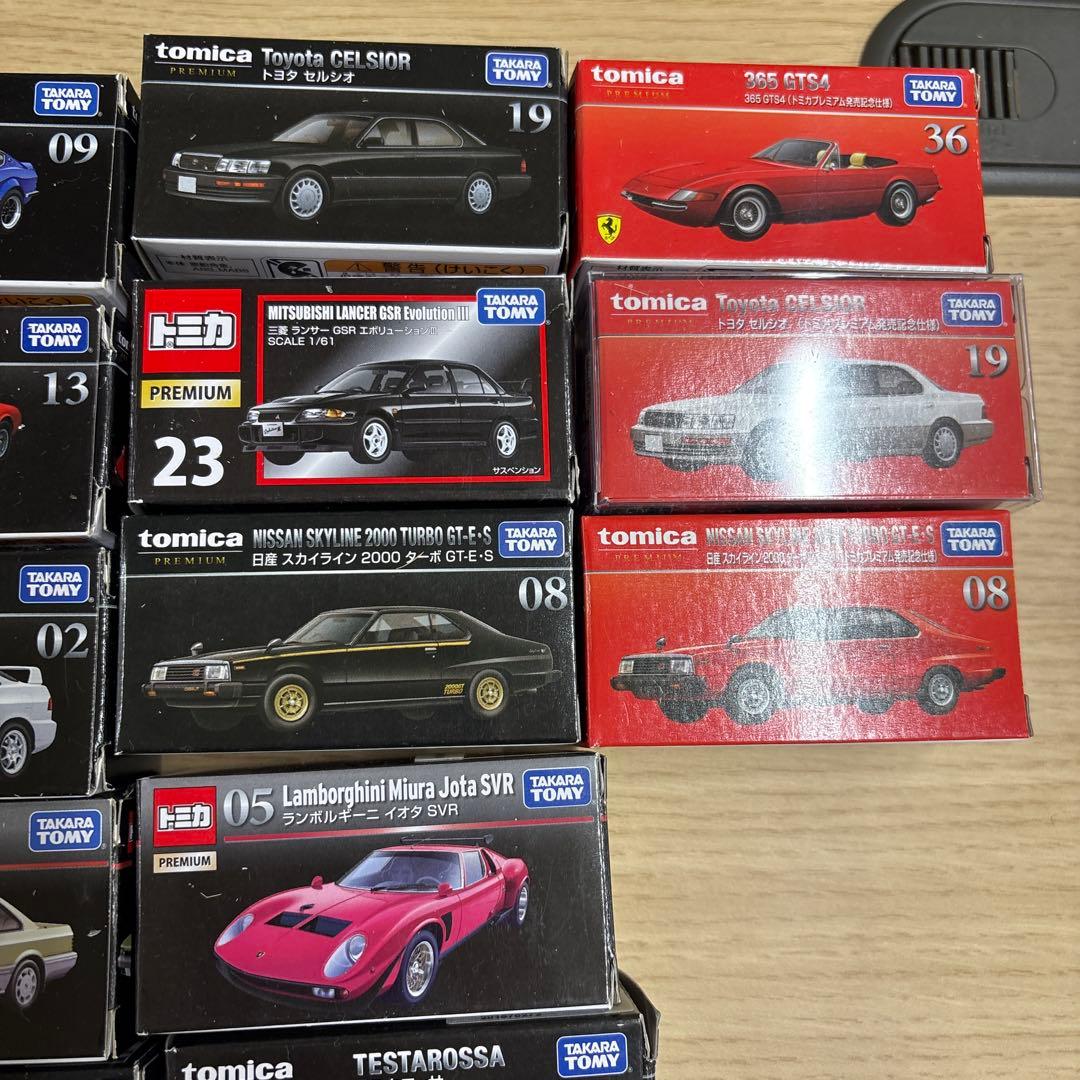 値下げ！トミカ ミニカー　プレミアム　38個セット