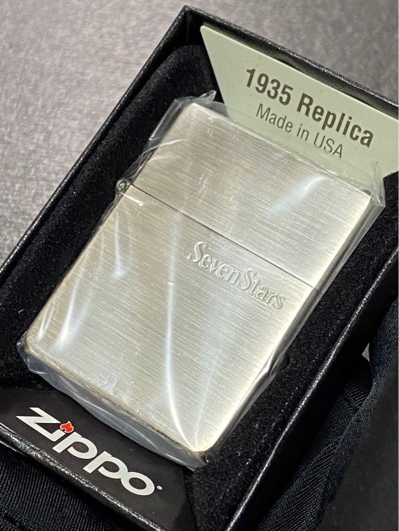 zippo セブンスター 1935レプリカ 七つ星商店 2017年製 ④