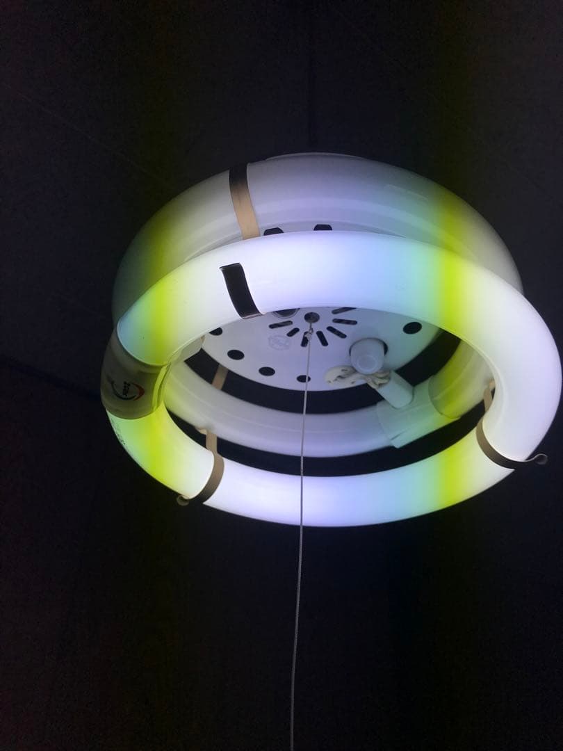 昭和レトロペンダントライト　蛍光灯　吊り下げ