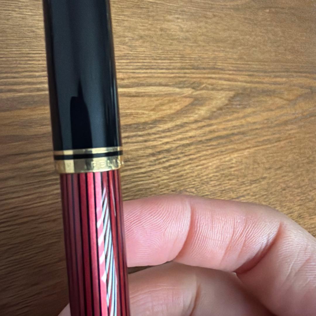 ペリカン　ボールペン　ボルドーカラー