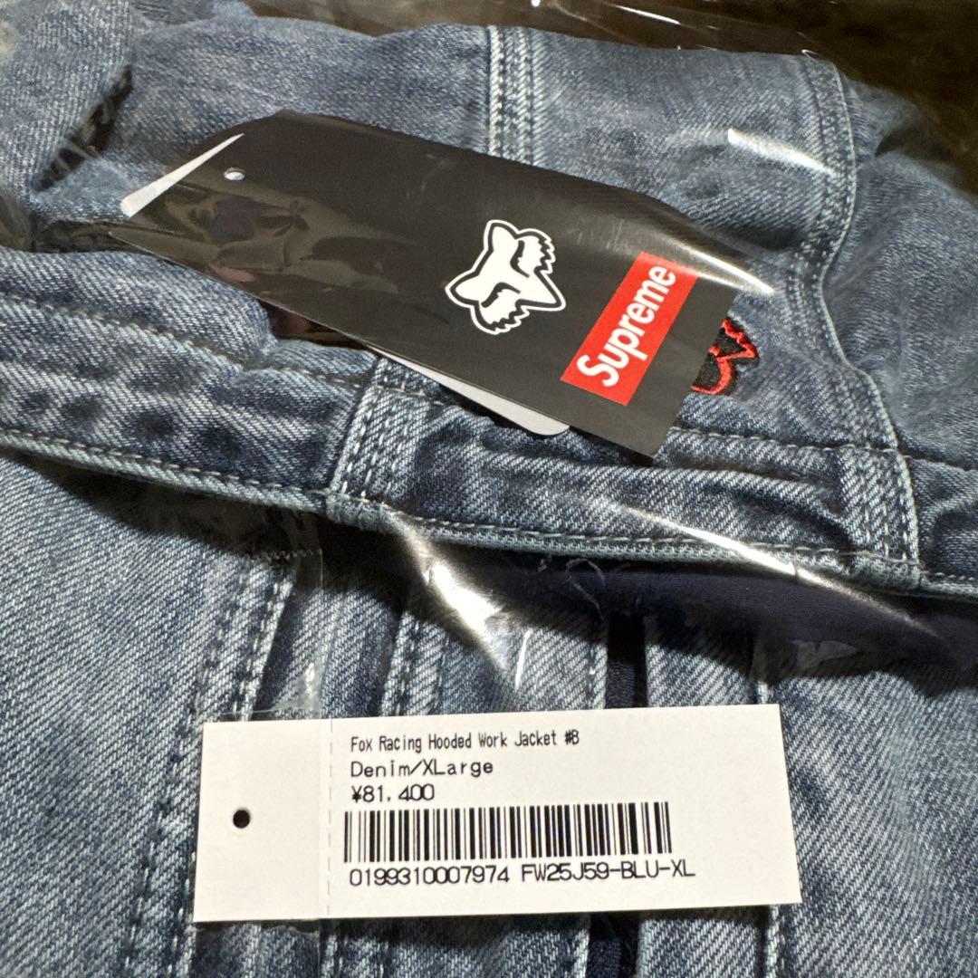 ジャケット・アウター Supreme Fox Racing Hooded Work Jacket XL